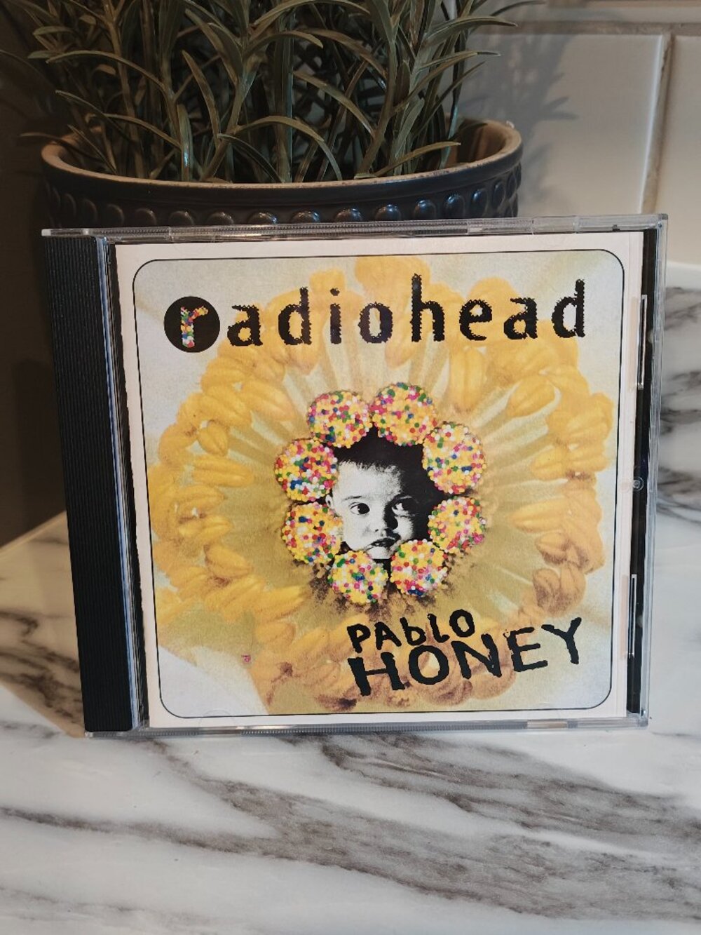 Radiohead Pablo Honey CD Debut Album 1990s Alternative Rock Jewel Case